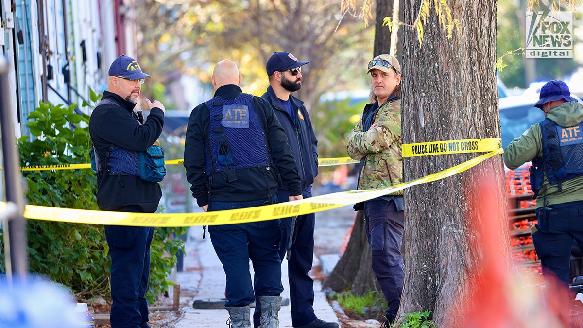 Investigators search the rental home used by Shamsud-Din Jabbar in New Orleans