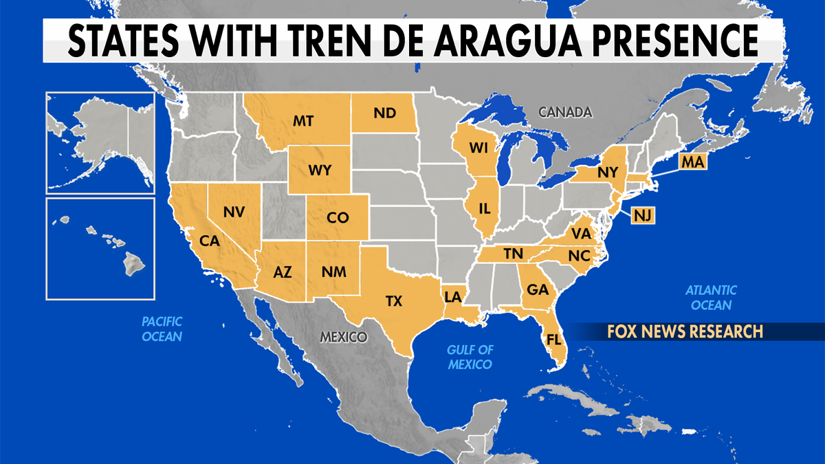 Tren de Aragua spreads across US