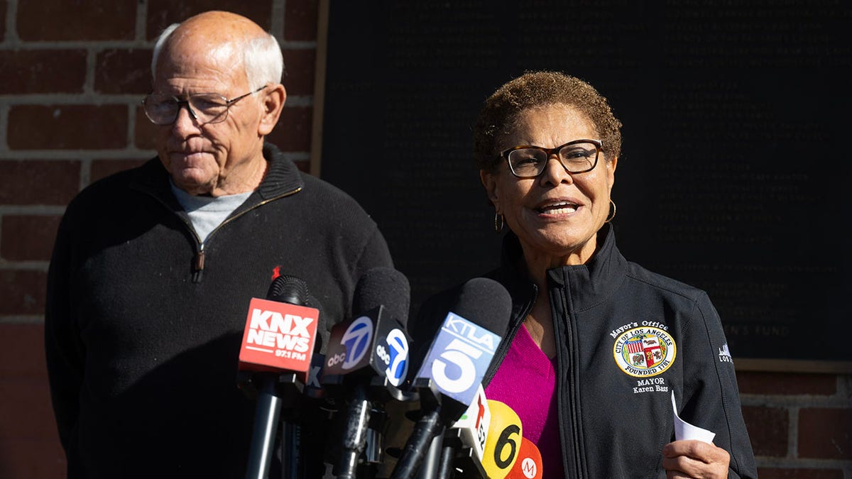 Los Angeles Mayor Karen Bass press conference