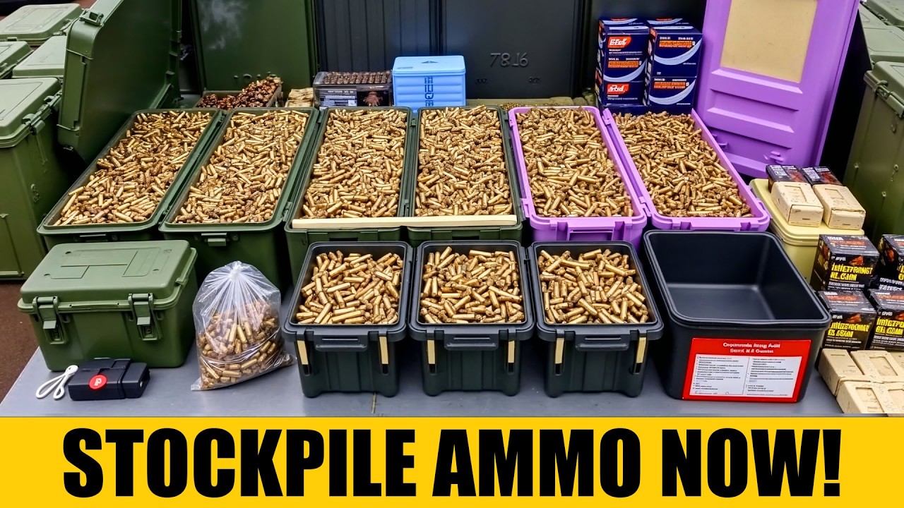 WW3 PREPPER ALERT: These 5 Ammo Types Will Be GOLD When SHTF!