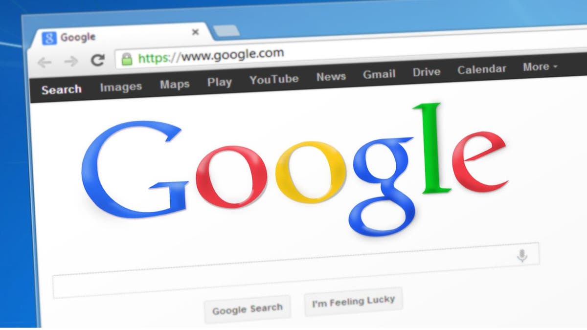 image of a google search