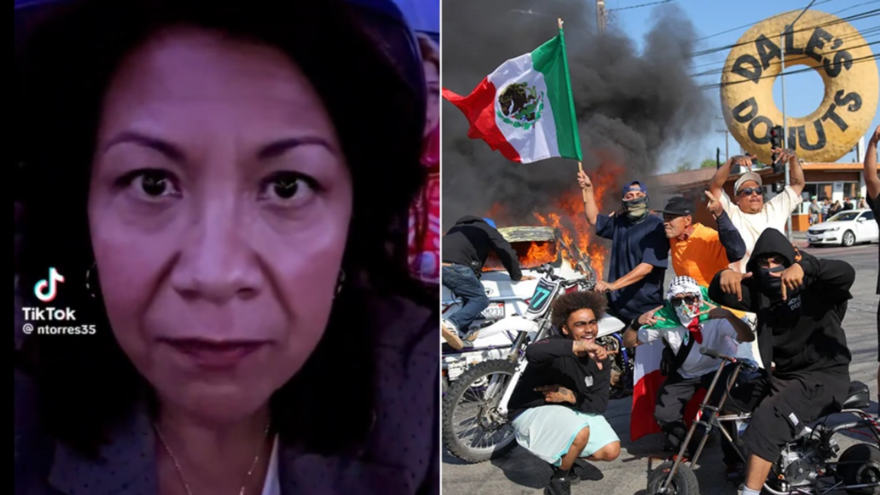 ‘Lunatic’ Democrat ripped for ‘demonic’ video message demanding ICE agents ‘get the f— out’ amid CA chaos
