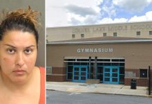 Married Florida math teacher, 32, accused of classroom sex with student during lunchtime