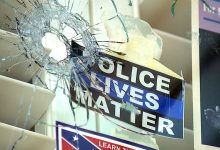 Blue city resident vows to keep pro-Trump political displays on home despite second shooting attack