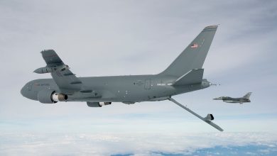 Images show shredded KC-46 boom that led to emergency landing