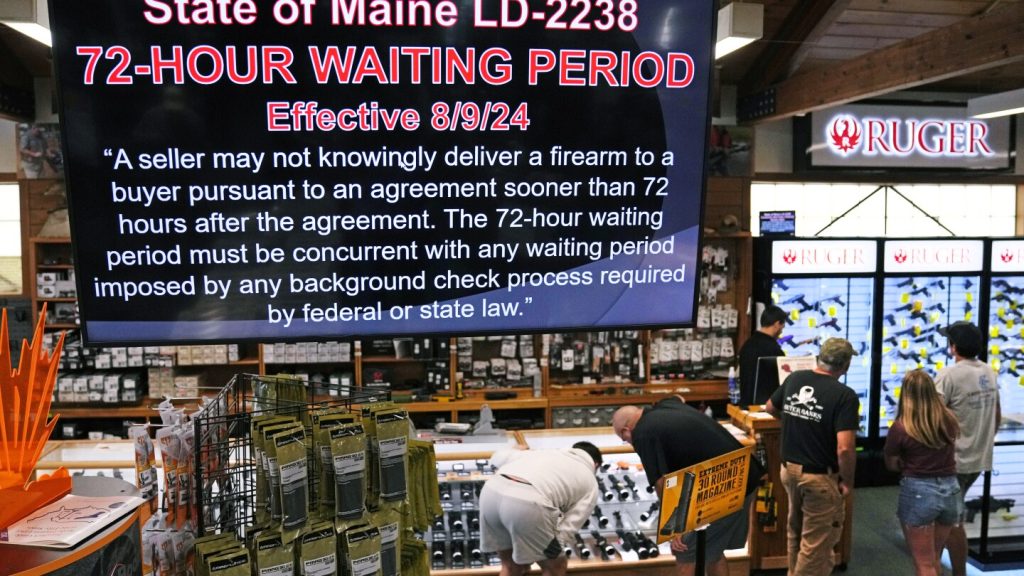 Judge pauses new Maine gun waiting period law enacted after Lewiston mass shooting