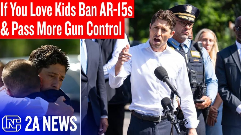 If You Love Kids Ban AR-15s & Pass More Gun Control: Mayor’s Message After Catholic School Shooting