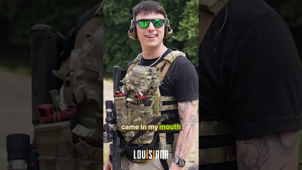 Blink and You’ll Miss It. Gun Range Gone Wrong – Mouth Hit!