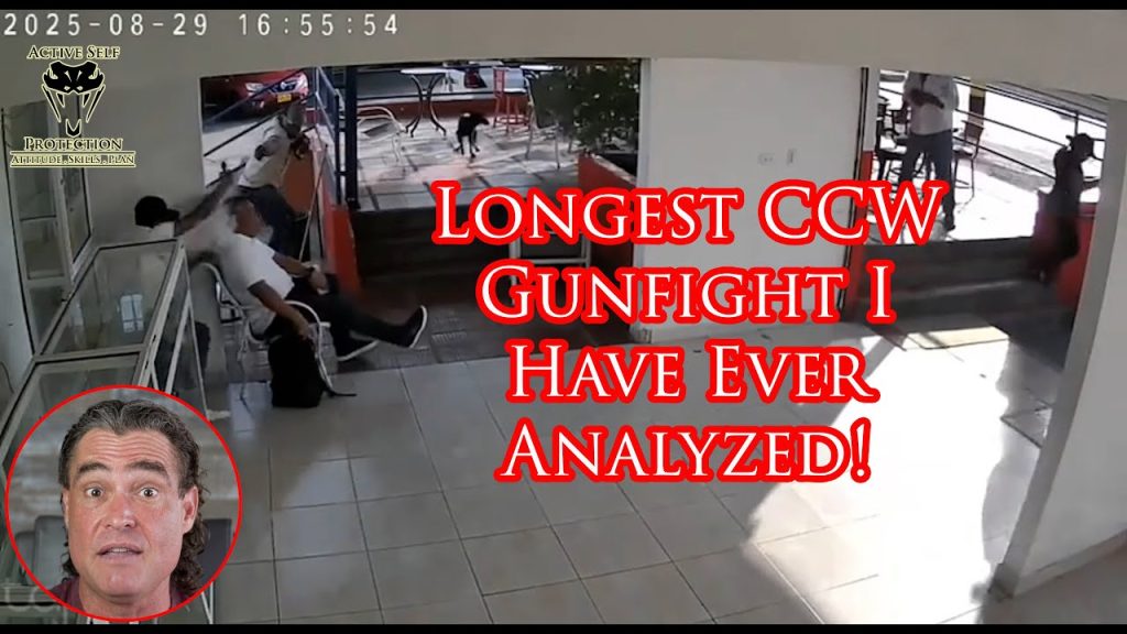 Robbery Starts A Cat-And-Mouse Gunfight At A Car Wash