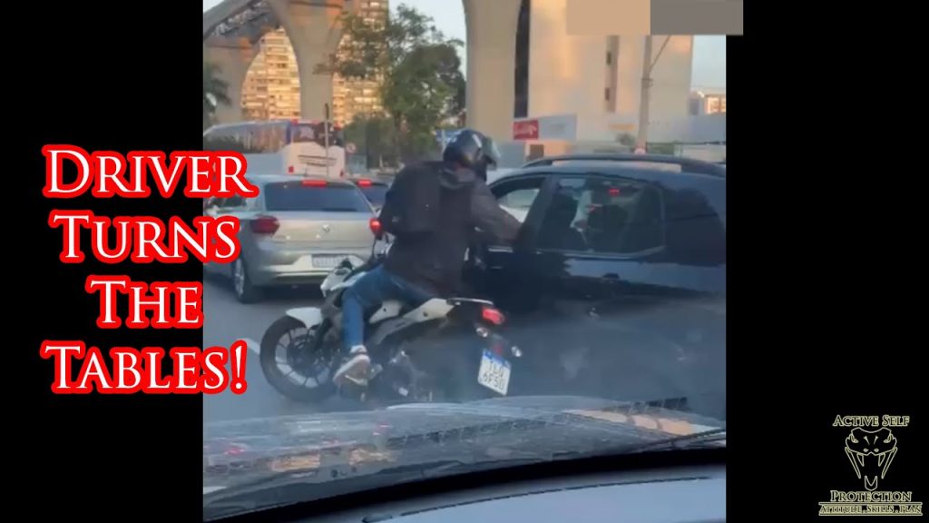 Driver Turns The Tables On Armed Robber