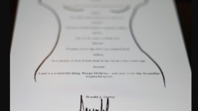 White House Says Trump’s “Birthday Letter” To Jeffrey Epstein is “Fake News”