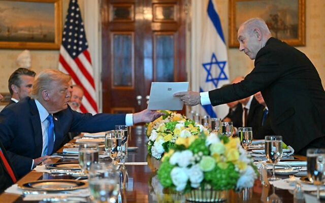Trump Says The Gaza War Is “Hurting” Israel’s Image