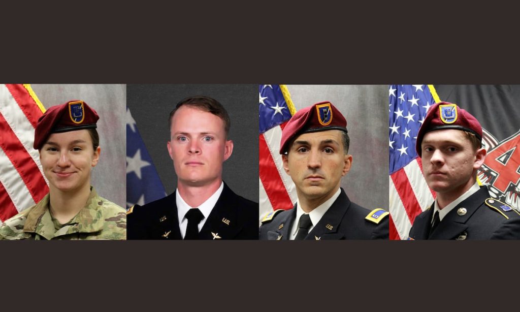 Army identifies four soldiers killed in helicopter crash Army identifies four soldiers killed in helicopter crash