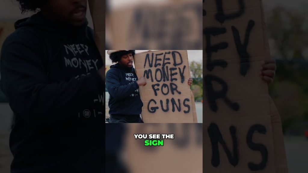 Undercover: Tactical Panhandler’s Gun Money Scam Exposed!