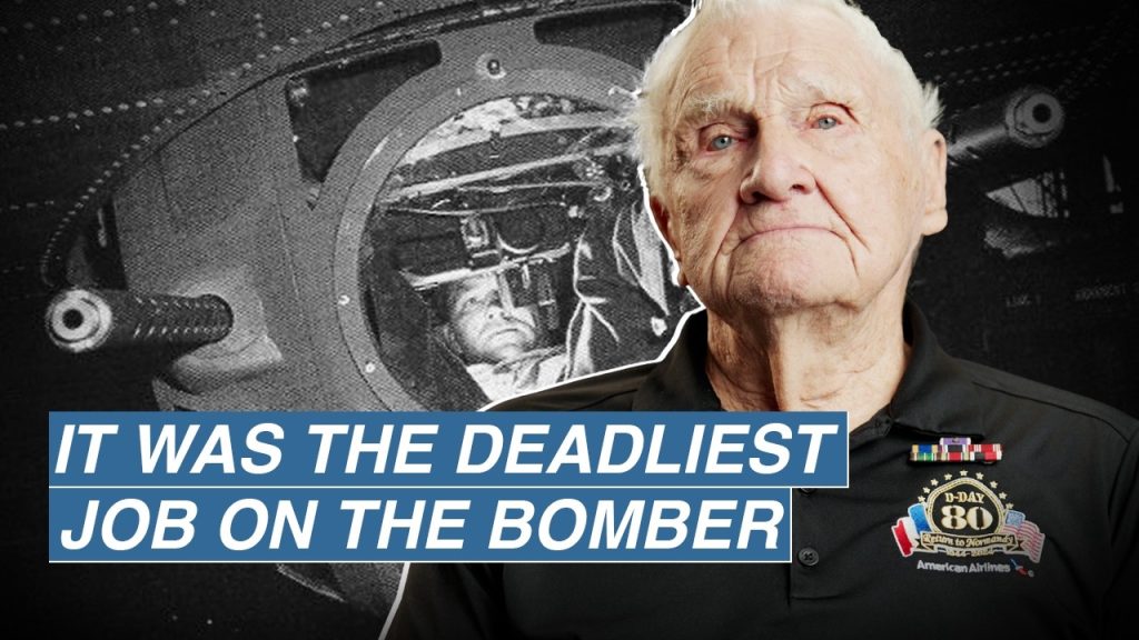 Ball Turret Gunner Evades Death and Becomes POW | Lester Schrenk
