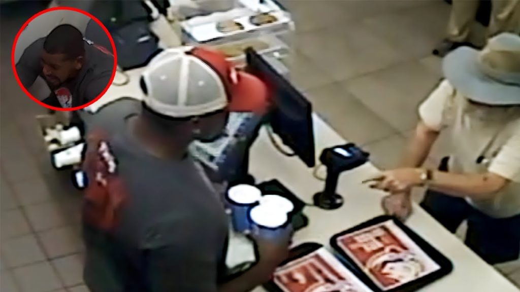 Moments When a Fast Food Cashier Murders a Customer for No Reason