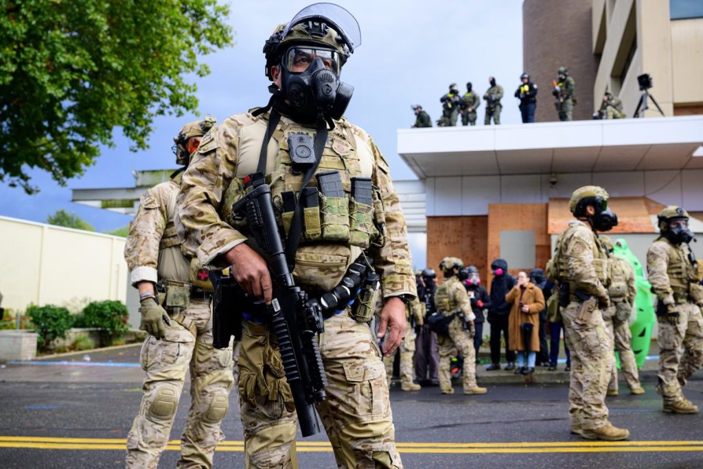 Courts Side With Trump Permitting Troops In Portland