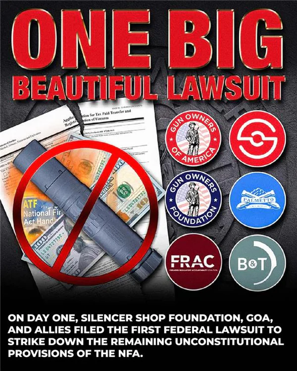 Silencer Shop vs ATF Lawsuit
