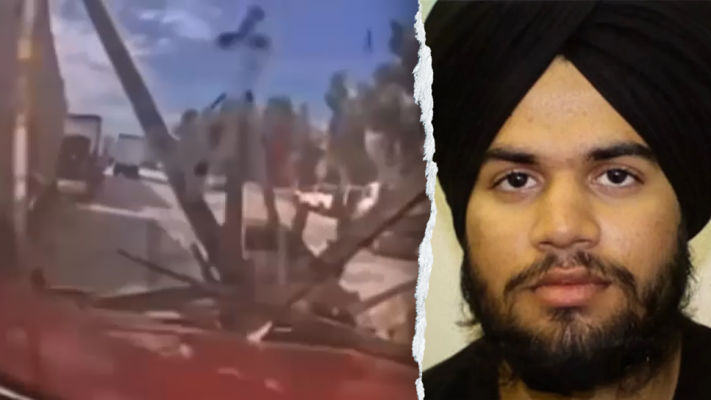 Dashcam video shows deadly freeway crash involving suspected illegal immigrant trucker Dashcam video shows deadly freeway crash involving suspected illegal immigrant trucker