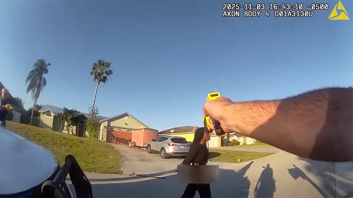 Florida police arrest a teenager for allegedly bashing a police cruiser with a shovel.