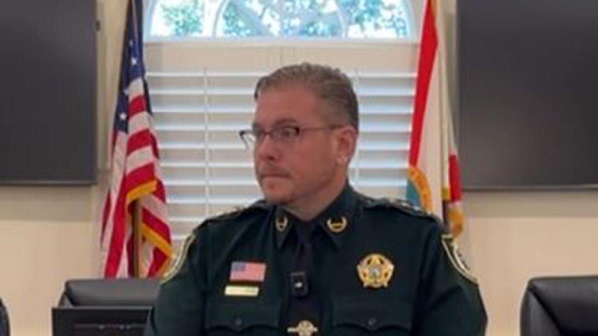 Sheriff Eric Flowers giving update