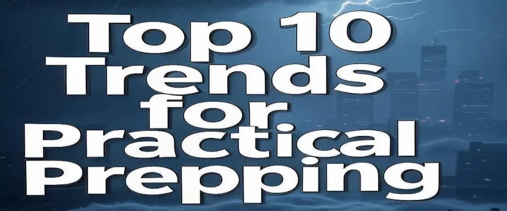 Top 10 Trends for Practical Prepping & Emergency Preparedness