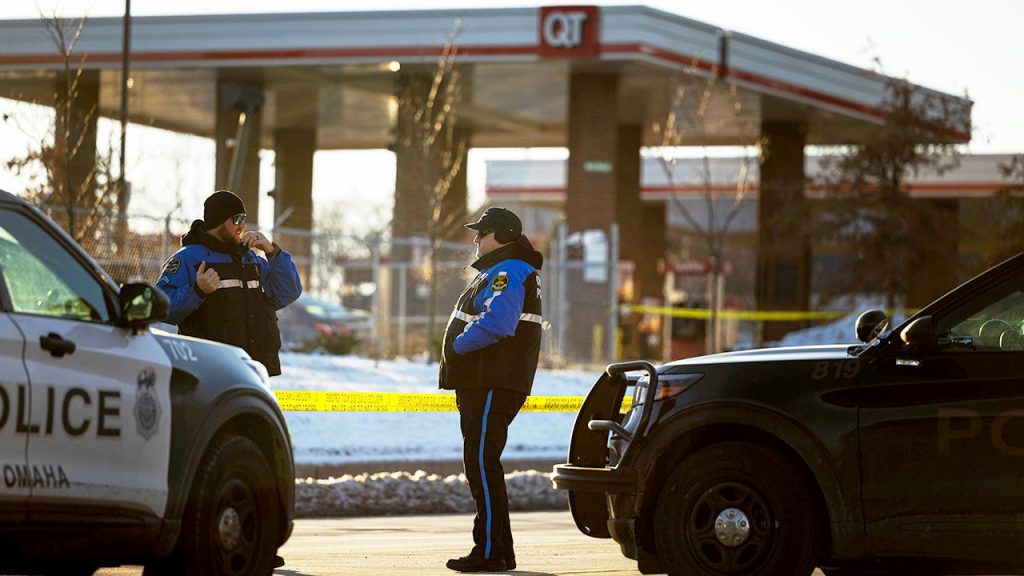 Omaha bystander flees gas station bathroom moments before armed man fires on officers Omaha bystander flees gas station bathroom moments before armed man fires on officers