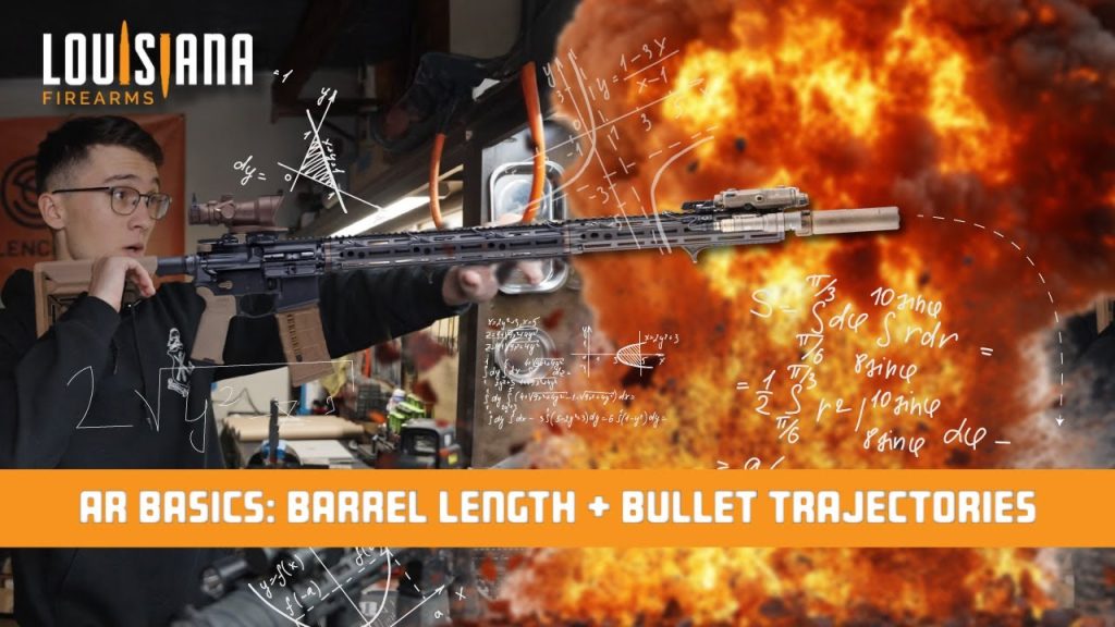 AR Basics:  Barrel Length and Bullet Trajectories