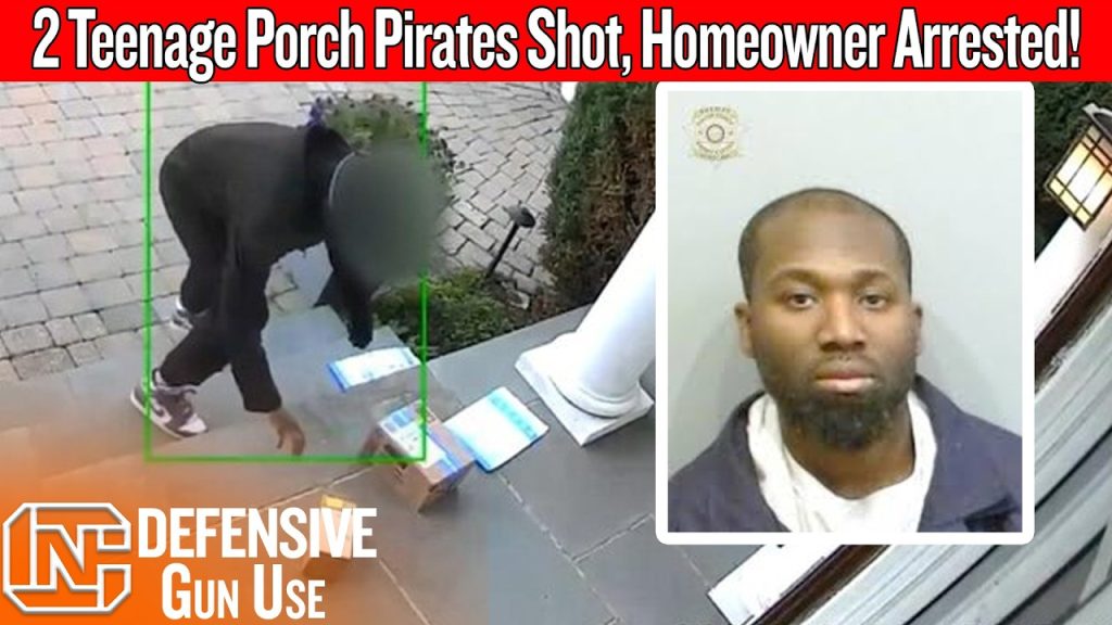 Armed Homeowner Arrested After Shooting Teen Package Thieves