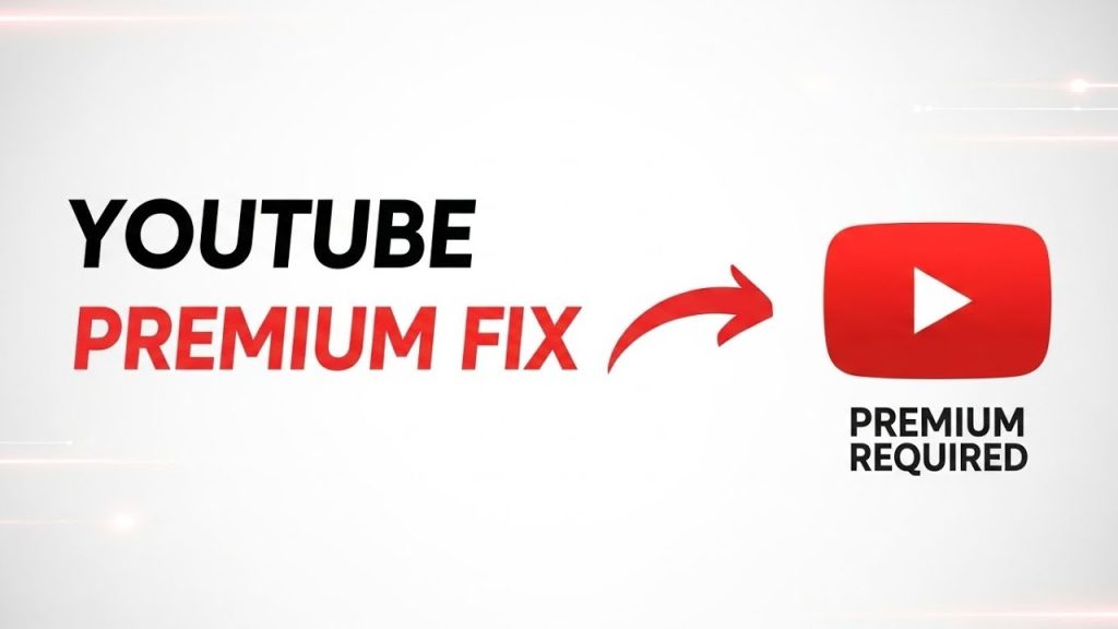 How To Fix YouTube Premium Required