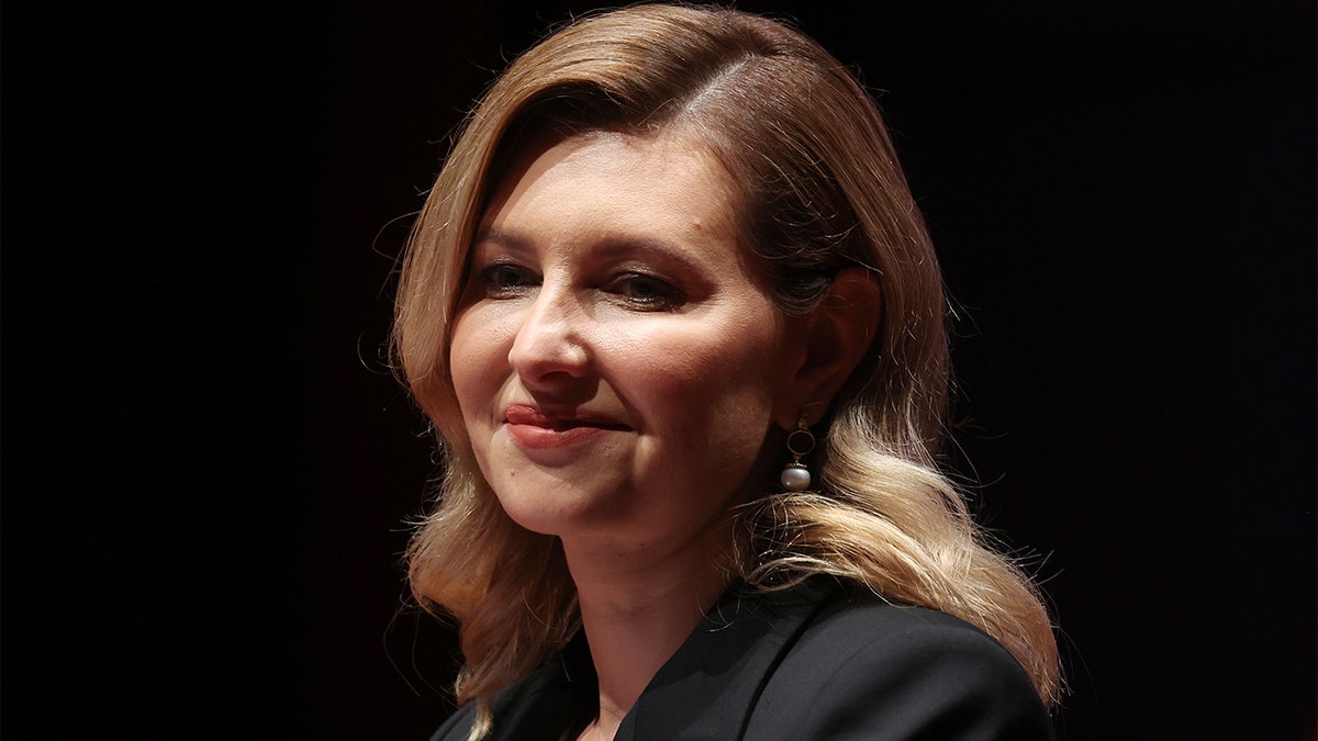 Ukrainian first lady Olena Zelenska address Congress in Washington.