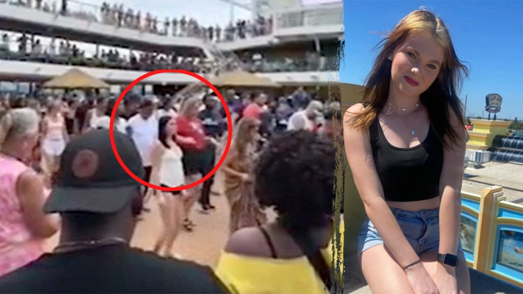 SEE IT: Florida teen Anna Kepner captured on video dancing at cruise sail away party before mysterious death