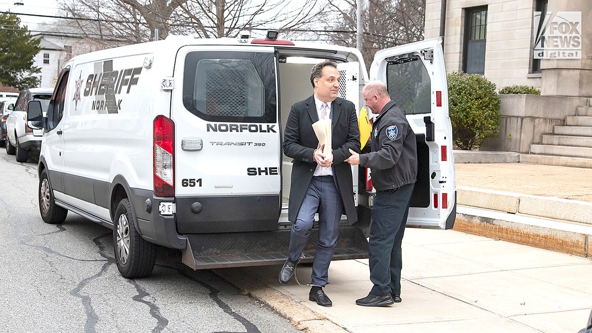 Brian Walshe enters court for murder trial