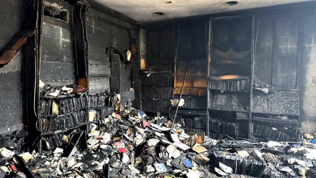 Mississippi synagogue burned in arson attack, suspect in custody Mississippi synagogue burned in arson attack, suspect in custody