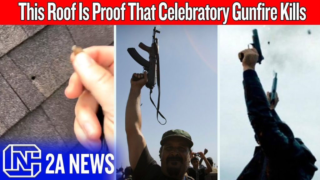 Bullets Fell Through This Roof After Someone Fired Into the Air