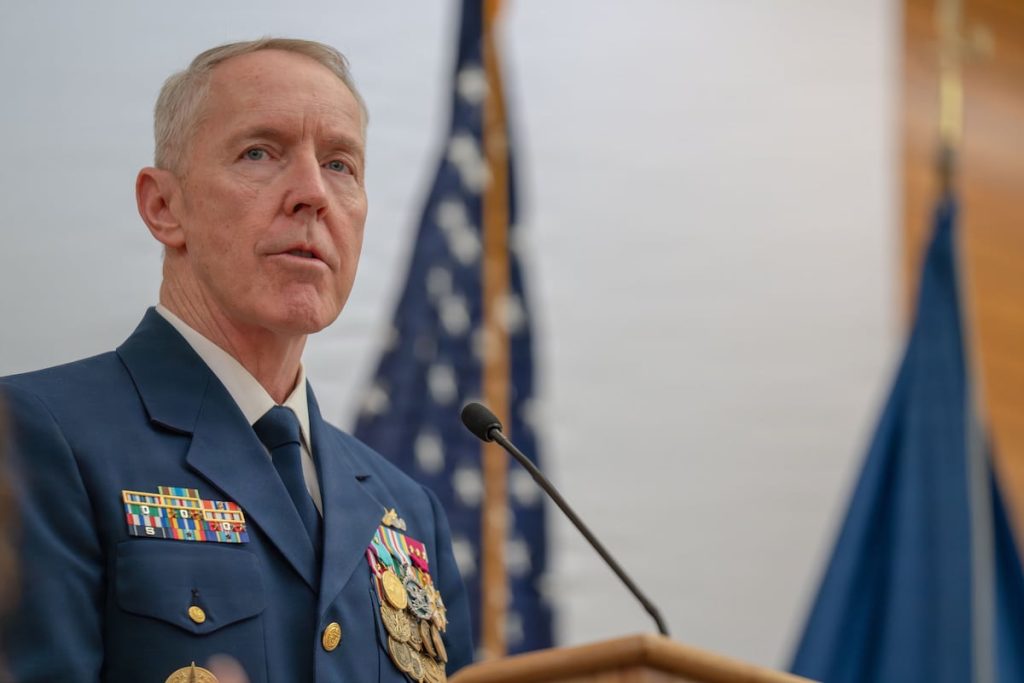 Lunday becomes US Coast Guard’s 28th commandant