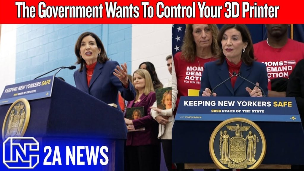 The Government Wants To Control Your 3D Printer So You Don’t Print Gun Parts