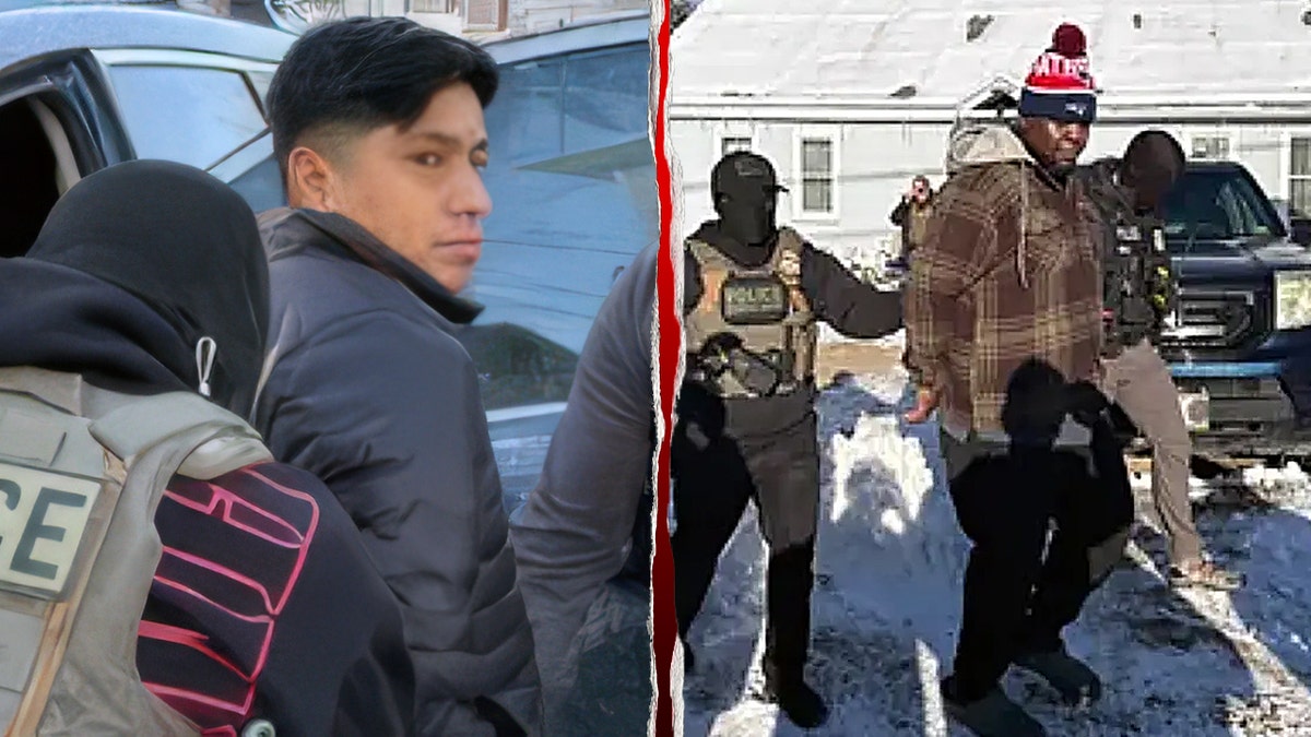 Two illegal aliens are arrested by ICE in Maine, according to DHS.