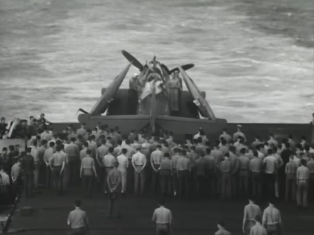 This gunner is the only sailor buried at sea — inside his plane This gunner is the only sailor buried at sea — inside his plane