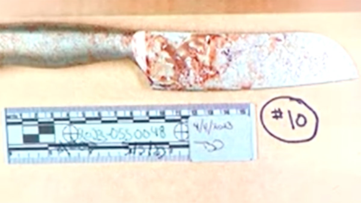 Crime scene photos in Brendan Banfield's murder trial