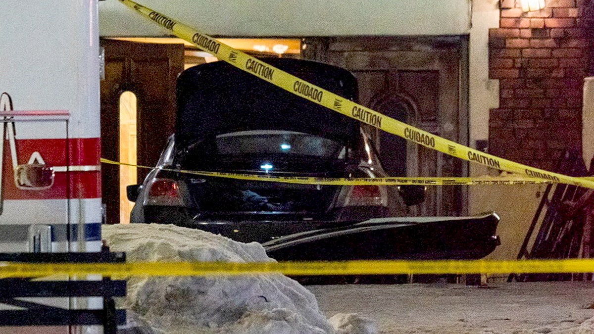 Car that rammed Brooklyn synagogue