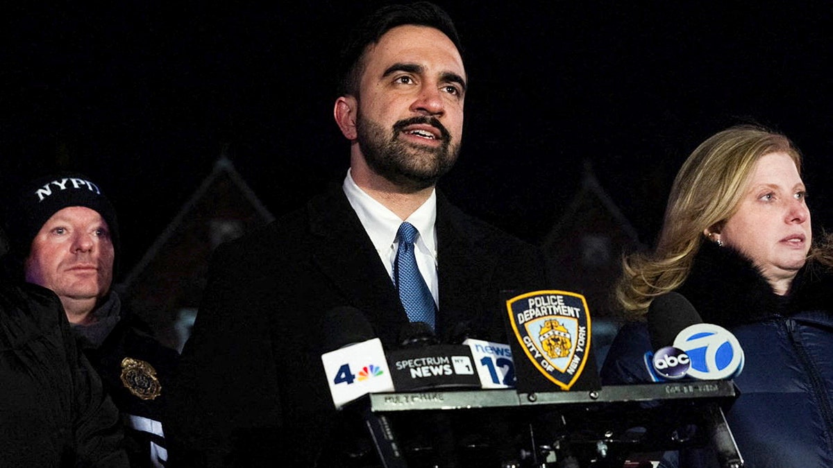 New York City Mayor Zohran Mamdani and New York City Police Commissioner Jessica Tisch discuss synagogue ramming