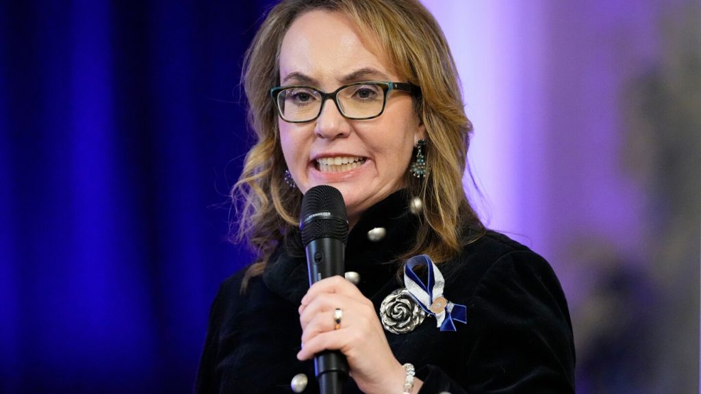 Gabby Giffords addresses Congress 15 years after assassination attempt