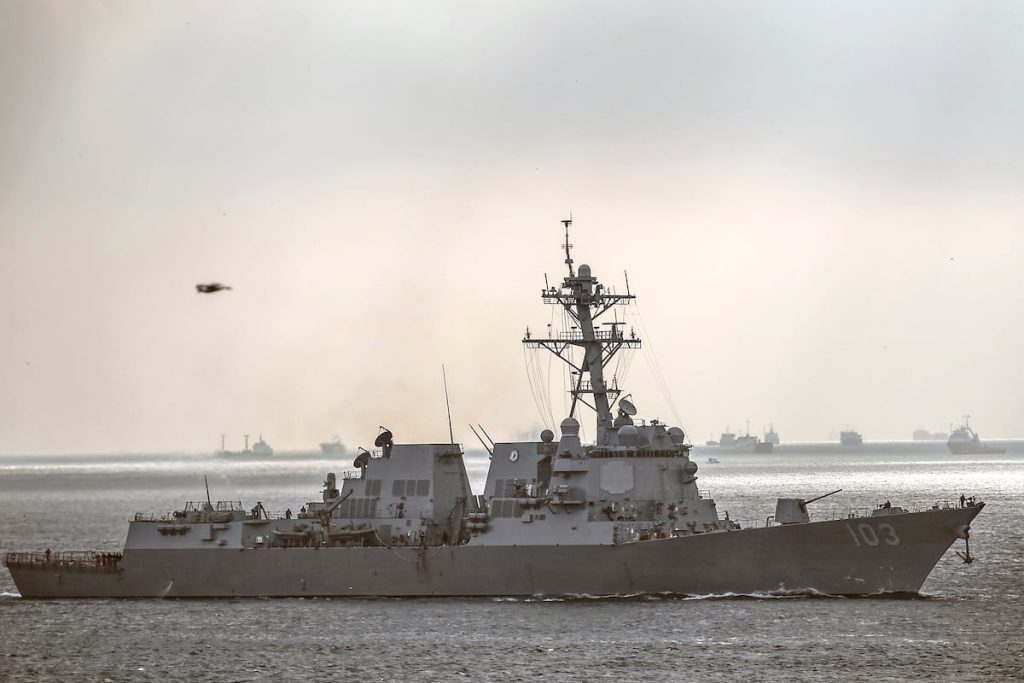Two US Navy ships collide in Caribbean, leaving 2 sailors injured