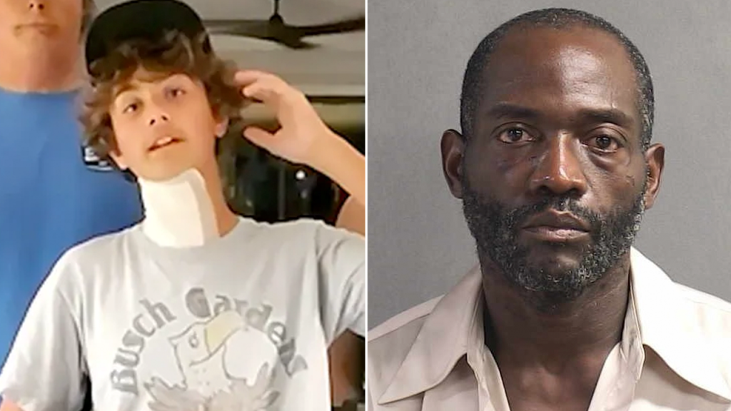 Sex offender charged with slashing 13-year-old’s neck on Daytona Beach Boardwalk in random attack