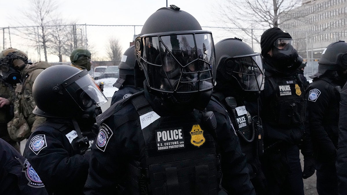 U.S. Customs and Border Protection police officers