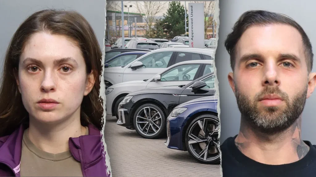 High-end car hustle crashes as couple accused of flipping luxury rides with bogus titles High-end car hustle crashes as couple accused of flipping luxury rides with bogus titles