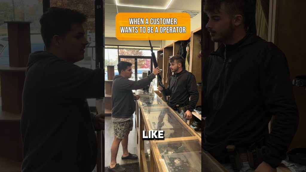 When a customer wants to be an operator