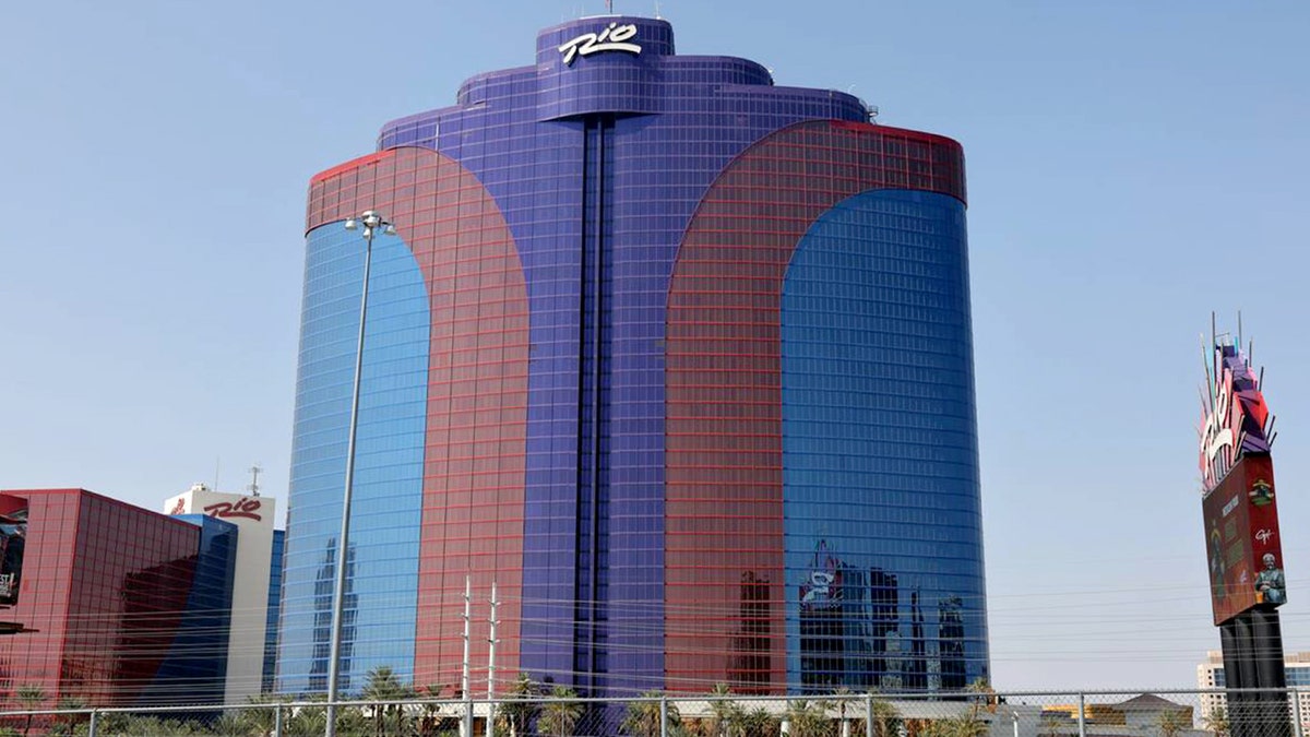 Rio Hotel & Casino signage and building in Las Vegas.
