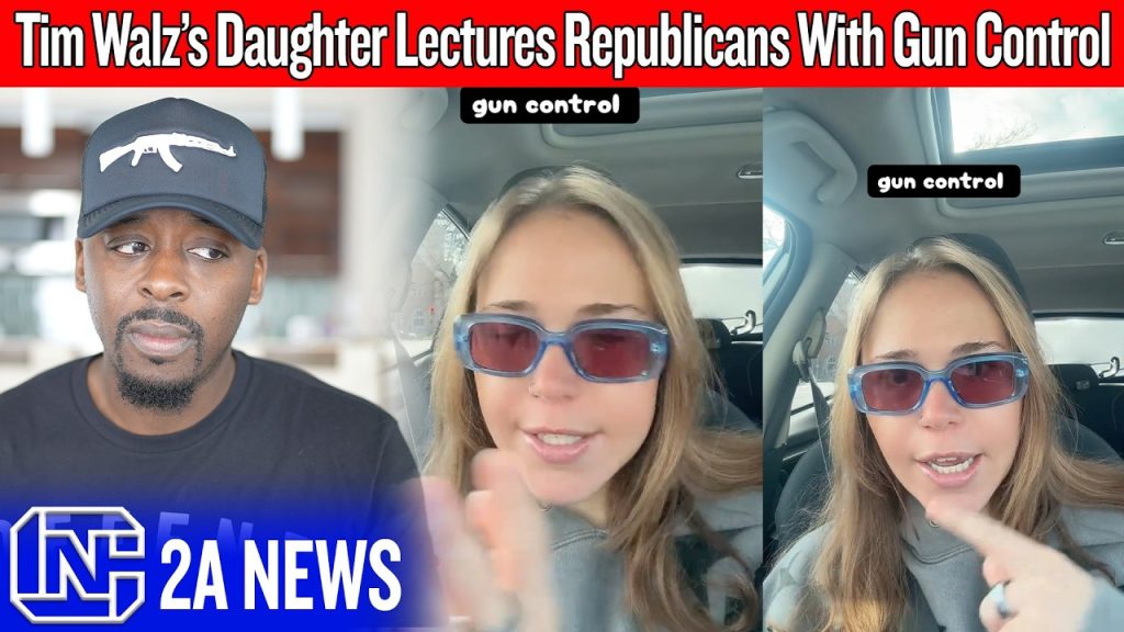 After The Trump Attack, Tim Walz’s Daughter Made This Gun Control Argument